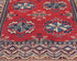 3x5 Ft Red Shirvan Afghan Hand Knotted Traditional Wool Area Rug